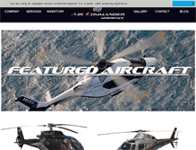 Tablet Screenshot of aircommander.net